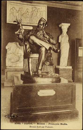 Statue de François Rude au musée de Dijon.