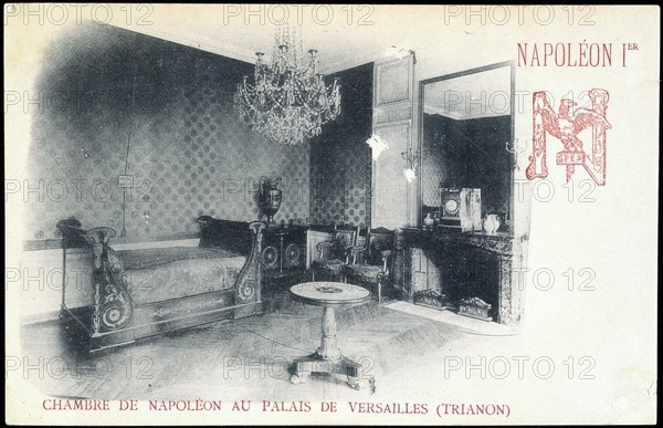 Versailles : le Grand Trianon.
Chambre à coucher de Napoléon 1er.