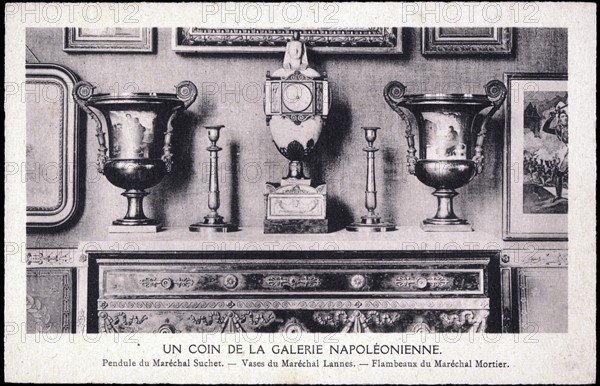 Un coin de la galerie napoléonienne.