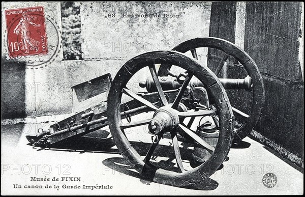 Musée Fixin (Dijon): a cannon of the Imperial Guard.