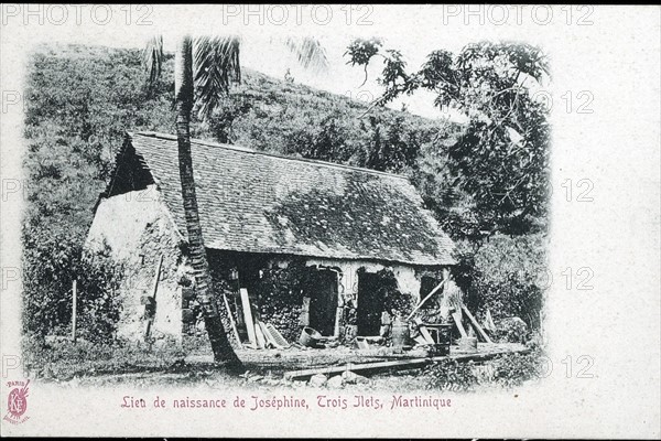 Le moulin à canne aux Trois-îlets (Martinique) où naquit l'impératrice Joséphine.