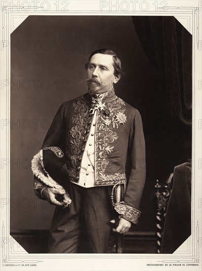 Le comte philippe Antoine d'Ornano, chambellan de l'empereur.