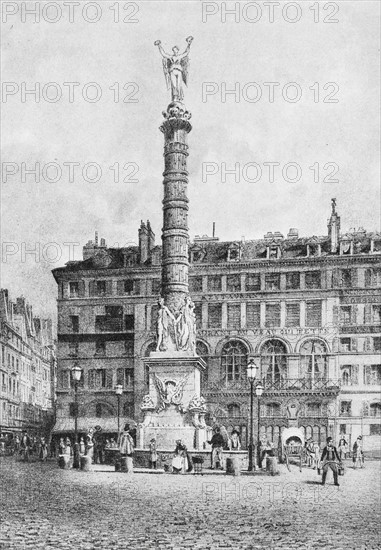 Paris, Fontaine du Chatelet