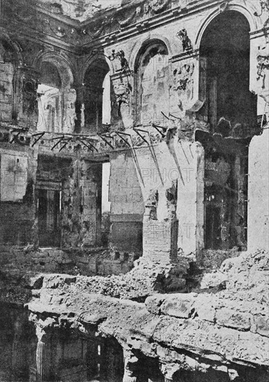 Paris - Ruins of the Palace of Tuileries