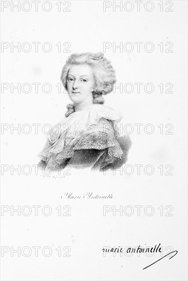 Marie-Antoinette Josèphe-Jeanne de Habsbourg Lorraine, dite d'Autriche, Reine de France