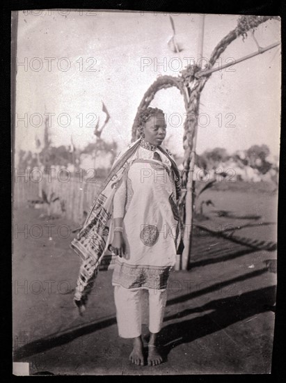 Traditional costume from Madagascar