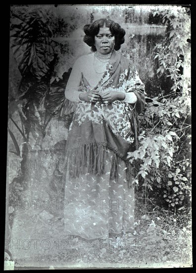 Portrait de femme Betsinisaraka, Madagascar