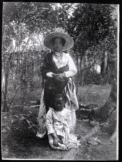 Portrait of woman, Madagascar