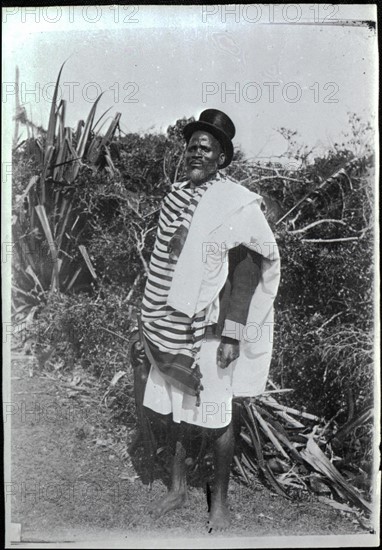 Portrait d'homme de Madagascar