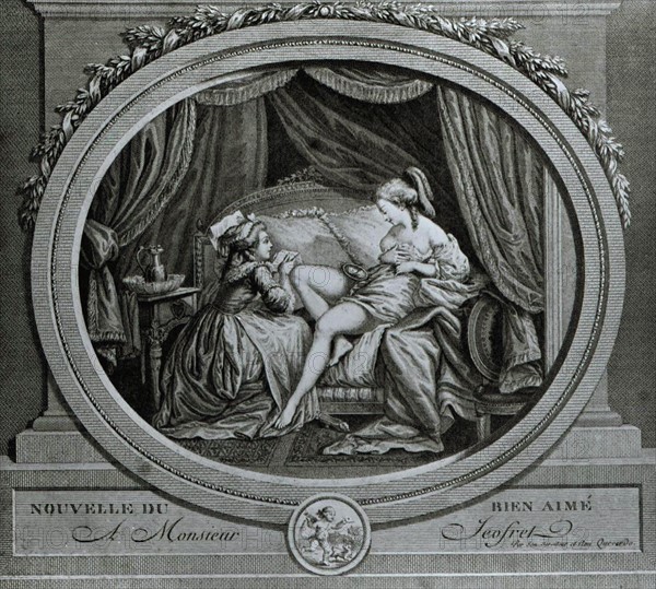 Gravure de Queverdo, Nouvelle du bien aimé