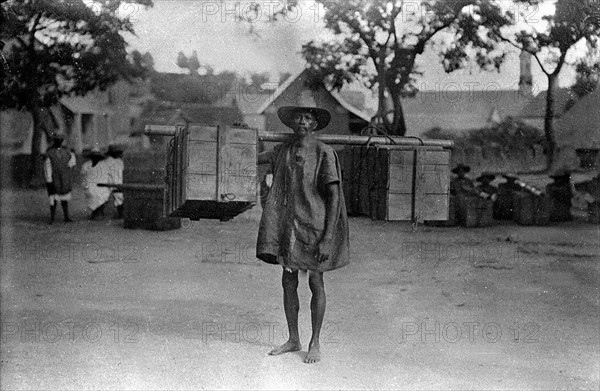 Bourgane porteur, Madagascar