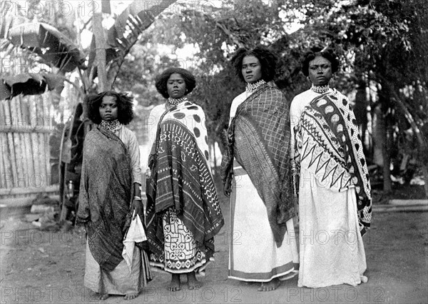 Portraits of Betsinisaraka women, Madagascar