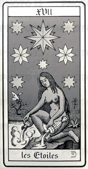 Marseilles Tarot card