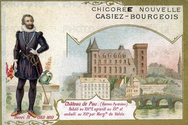 Illustration of the Castle of Pau