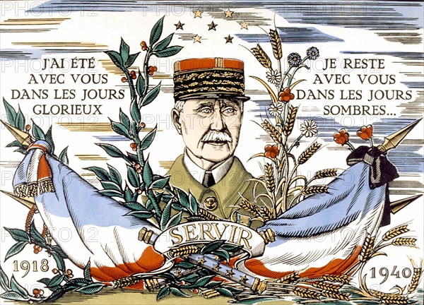 Marechal Petain imagery