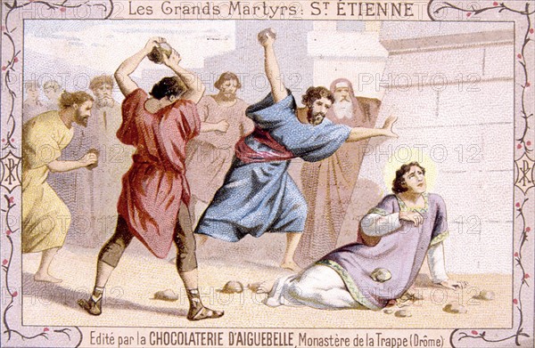 The martyr Saint Steven, advertisement