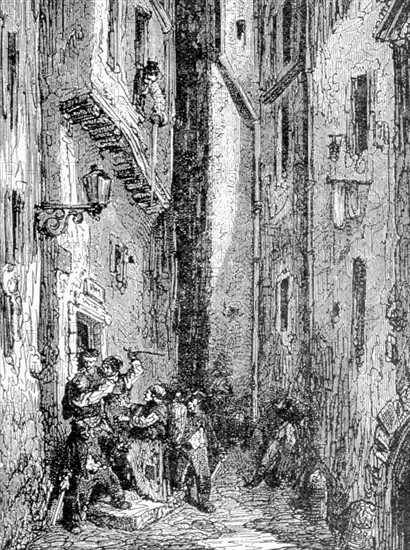 Guide de l'Etranger à Paris, illustration de Gustave Doré