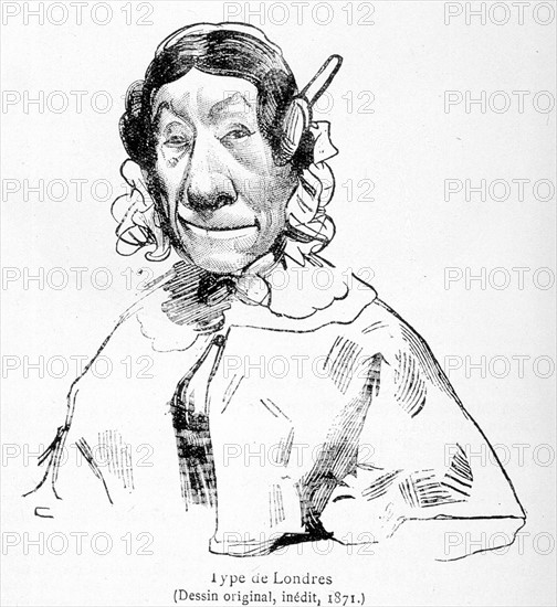 Femme de Londres, illustration de Gustave Doré