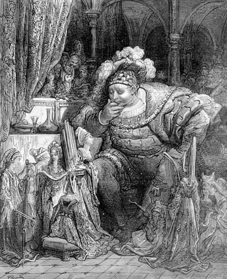 Rabelais, illustration de Gustave Doré