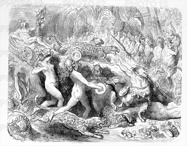 Rabelais, illustration de Gustave Doré