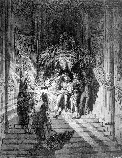 Rabelais, illustration de Gustave Doré