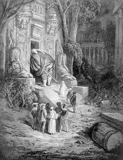 Rabelais, illustration de Gustave Doré