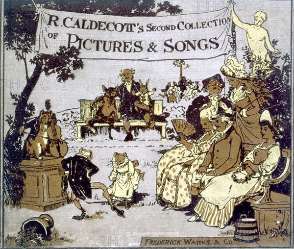 illustration de chansons par Randolph Caldecott