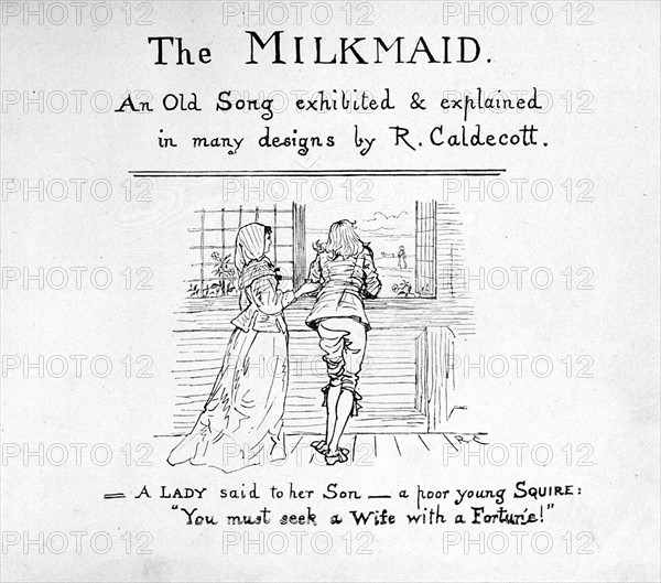 Song illustration by Randolph Caldecott