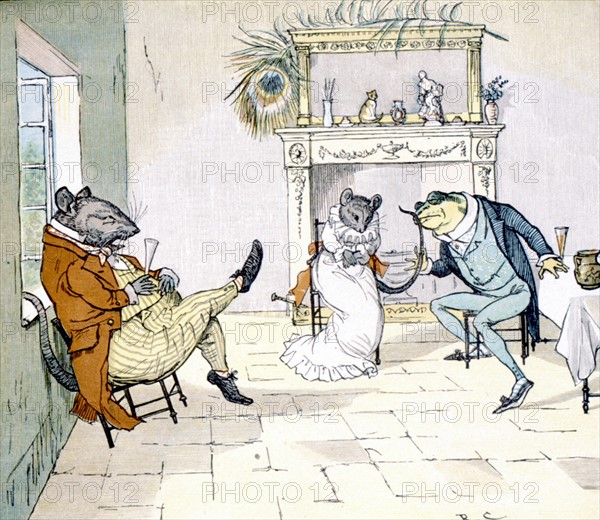 illustration de chansons par Randolph Caldecott