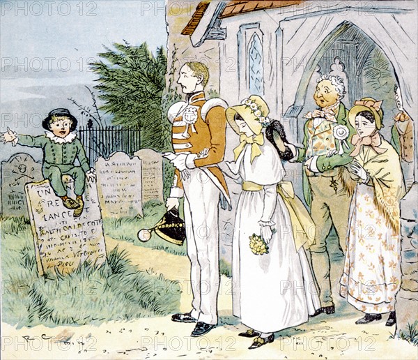 Song illustration by Randolph Caldecott