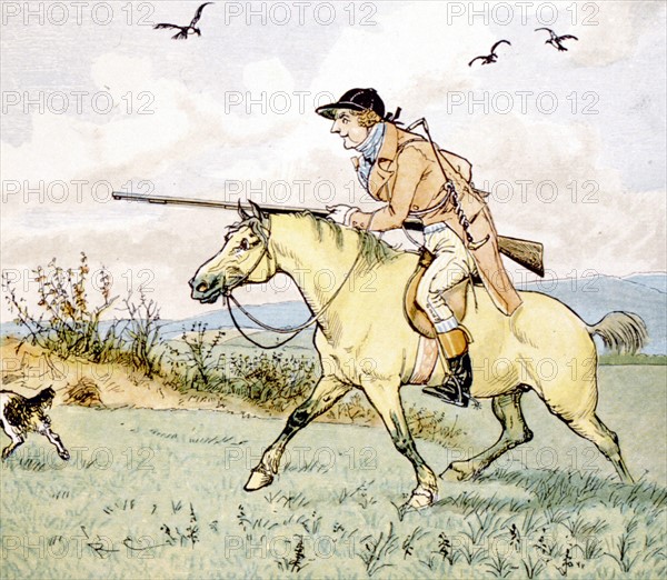 Song illustration by Randolph Caldecott