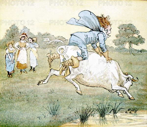 Song illustration by Randolph Caldecott