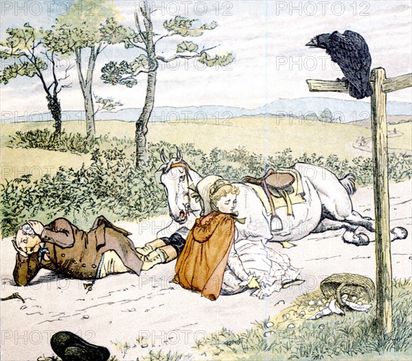 Song illustration by Randolph Caldecott