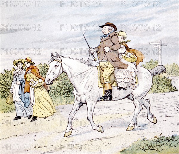 Song illustration by Randolph Caldecott