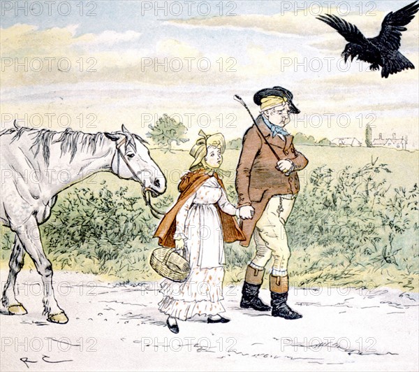 Song illustration by Randolph Caldecott