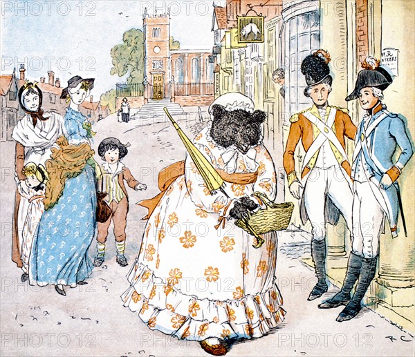 illustration de chansons par Randolph Caldecott