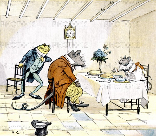 illustration de chansons par Randolph Caldecott