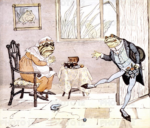 illustration de chansons par Randolph Caldecott