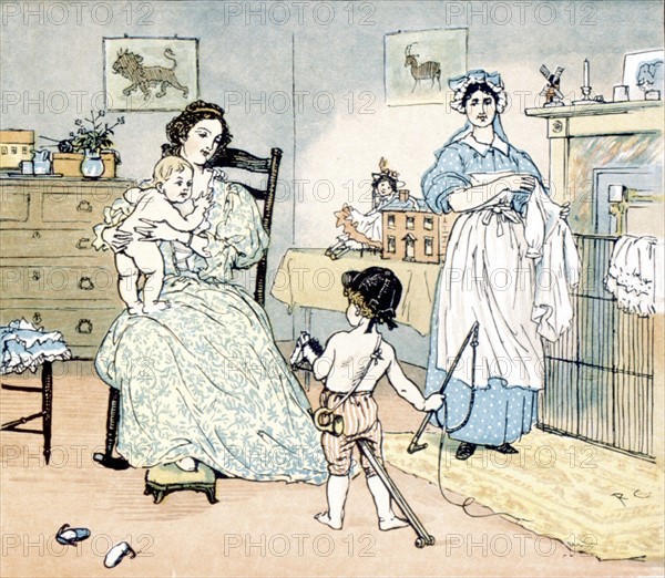 illustration de chansons par Randolph Caldecott