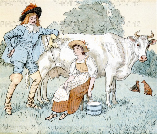 Song illustration by Randolph Caldecott