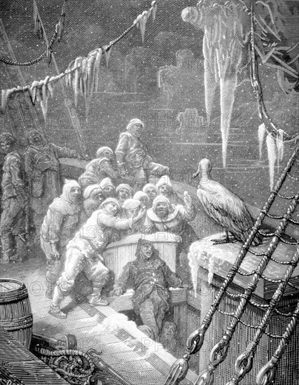 La chanson du vieux marin de Coleridge, illustration de Gustave Doré