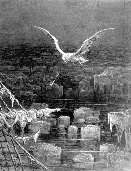 La chanson du vieux marin de Coleridge, illustration de Gustave Doré