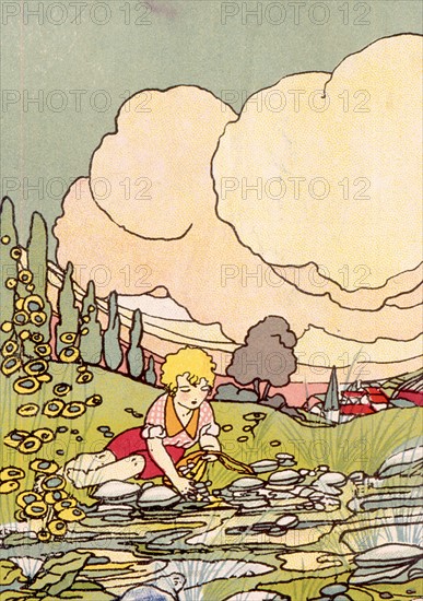 Contes de Charles Perrault, Le Petit Poucet, illustrations de M. L. Pinel