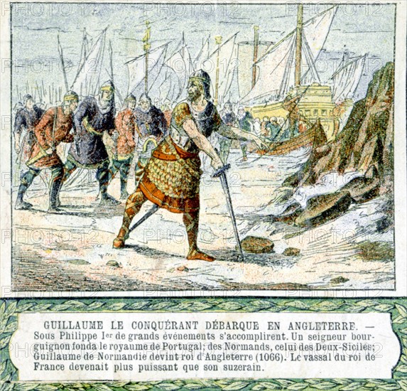 Guillaume le Conquérant, illustrations de la fin du XIXe siècle