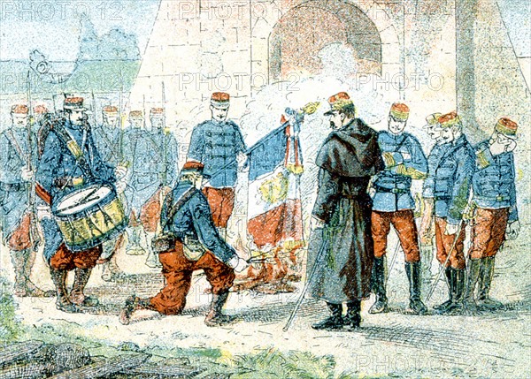 Guerre  de 1870, illustrations de la fin du XIXe siècle