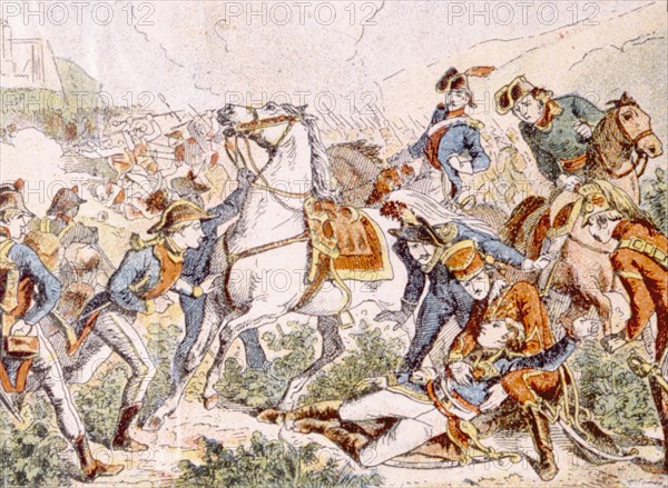 Desaix, battle of Marengo, illustrations