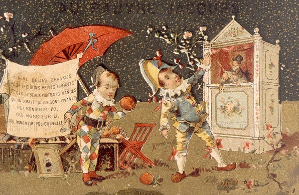 Guignol et Polichinelle, illustrations