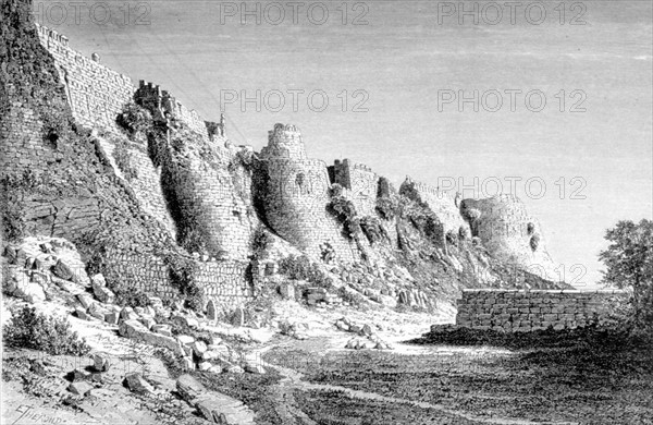 The ramparts of Toglackabad