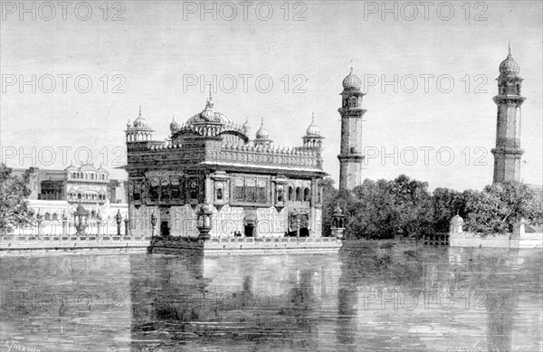 The great temple of Amristir and Lamrita-Sara or the lake of immortality