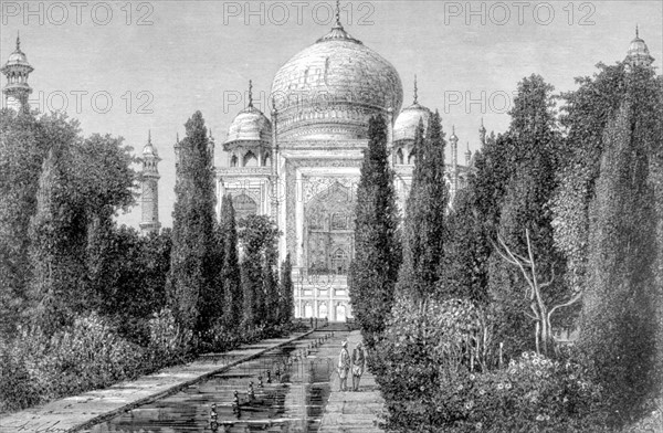Etmoaddaolah mausoleum, in Agra